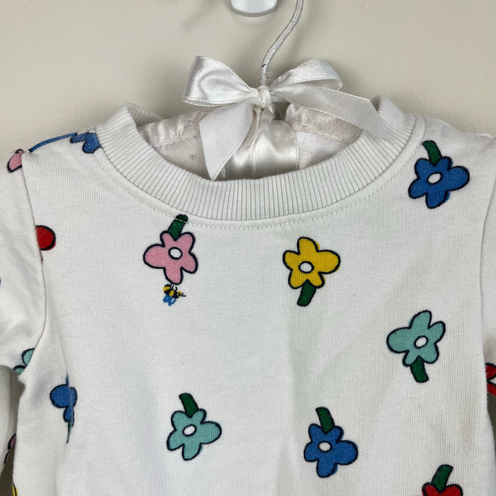 Hanna Andersson Baby Printed French Terry Dress Flowers 75 cm 12-18 Months