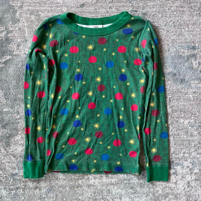 Hanna Andersson Christmas Tree Ornament Long John Pajamas 130 cm 8