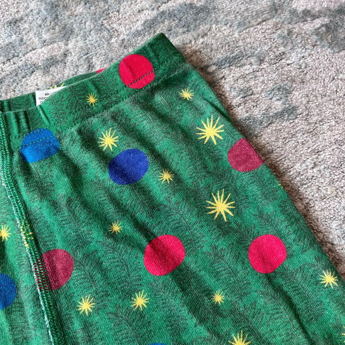 Hanna Andersson Christmas Tree Ornament Long John Pajamas 130 cm 8