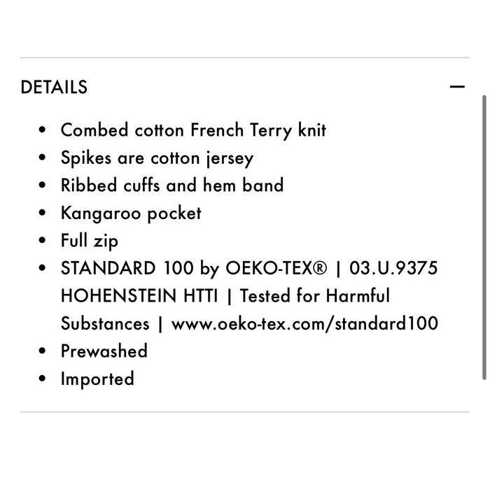 Hanna Andersson Dino Sweatshirt in French Terry Trek Teal 120 cm 6-7