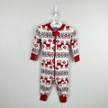 Hanna Andersson Holiday Dear Deer HannaJams Sleeper75 cm 12-18 Months
