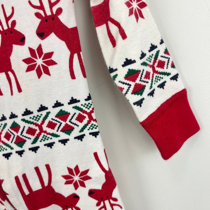 Hanna Andersson Holiday Dear Deer HannaJams Sleeper75 cm 12-18 Months