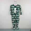 Hanna Andersson Holiday Footed HannaJams Sleeper Winter Green 75 12-18 Months NWT