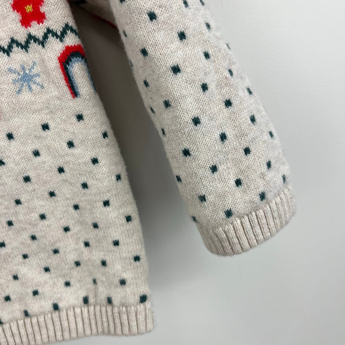 Hanna Andersson Novelty Holiday Sweater Set Rainbow Gnomes 80 cm 18-24 Months