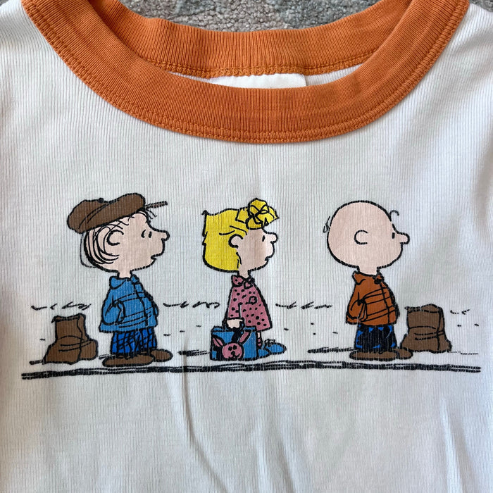 Hanna Andersson Peanuts Fall Long John Pajamas 110 cm 5T