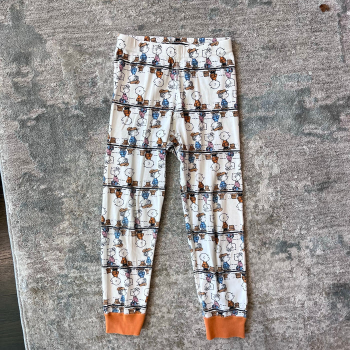 Hanna Andersson Peanuts Fall Long John Pajamas 110 cm 5T