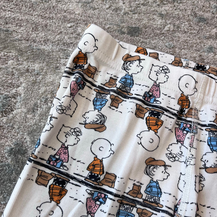 Hanna Andersson Peanuts Fall Long John Pajamas 110 cm 5T