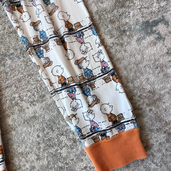Hanna Andersson Peanuts Fall Long John Pajamas 110 cm 5T