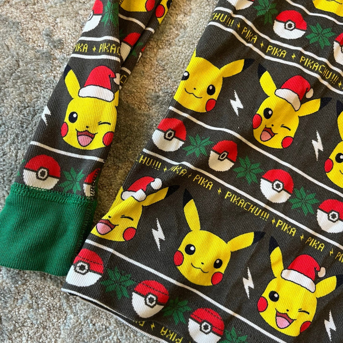 Hanna Andersson Pokemon Pikachu Christmas Pajamas 120 cm 6-7