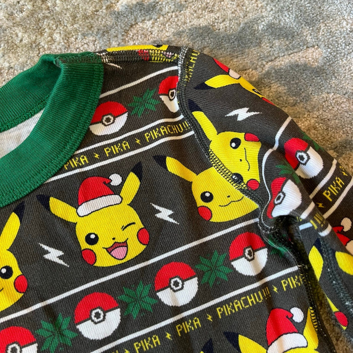 Hanna Andersson Pokemon Pikachu Christmas Pajamas 120 cm 6-7