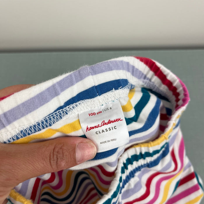 Hanna Andersson Rainbow Stripe Leggings