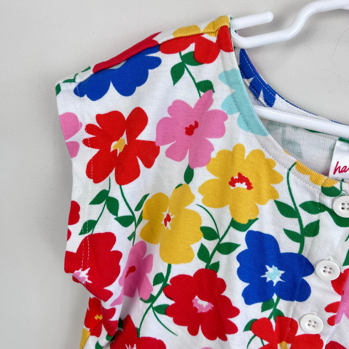 Hanna Andersson Short Sleeve Floral Play Dress 130 cm 8