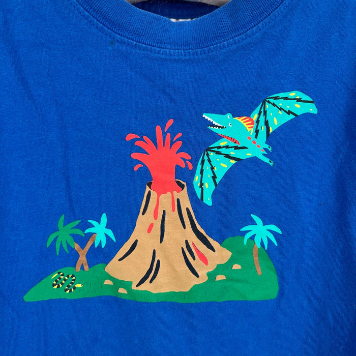 Hanna Andersson Short Sleeve T-Shirt Blue Volcano 110 cm 5T