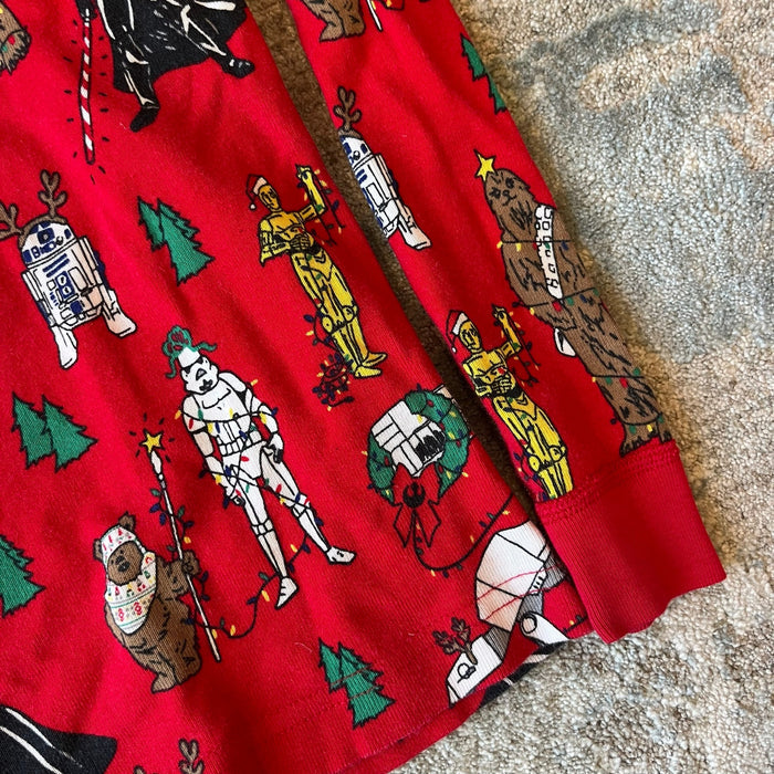 Hanna Andersson Star Wars Holiday Long John Pajamas 130 cm 8