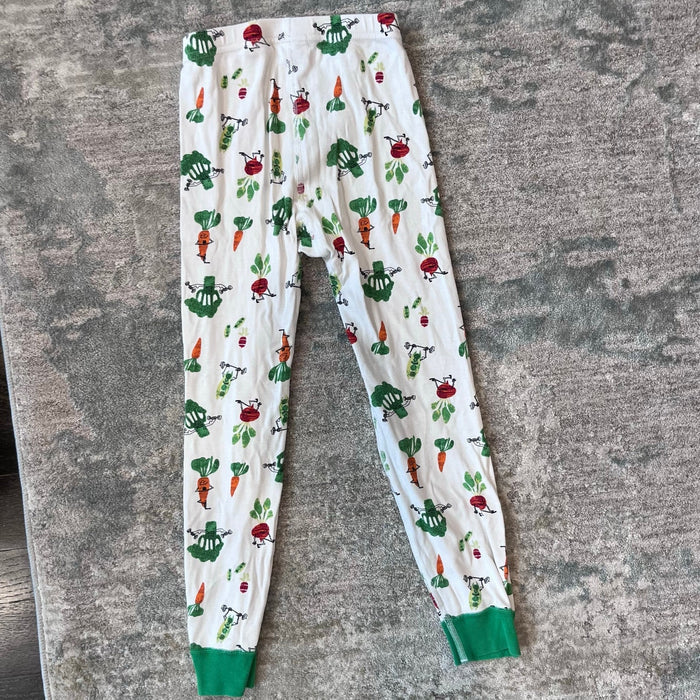 Hanna Andersson Strong Veggies Long John Pajamas 120 cm 6-7