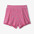 Hatley Carmine Rose Patch Pocket Shorts