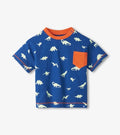 Hatley Glow In The Dark Dinos Tee | Limoges