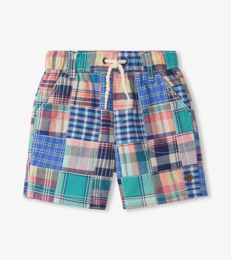 Hatley Vintage Summer Madras Woven Shorts | Serenity