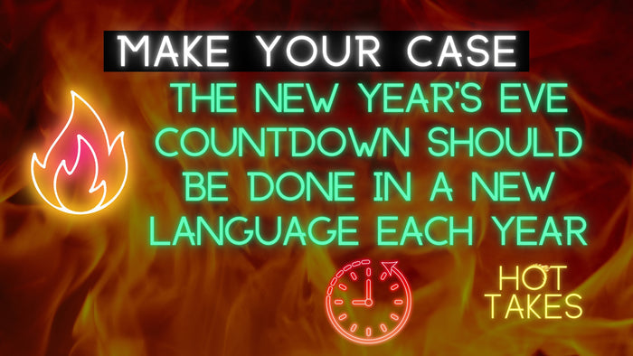 Hot Takes - New Year Edition