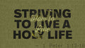 How To Live: A 4-Lesson Bible Study For Guys