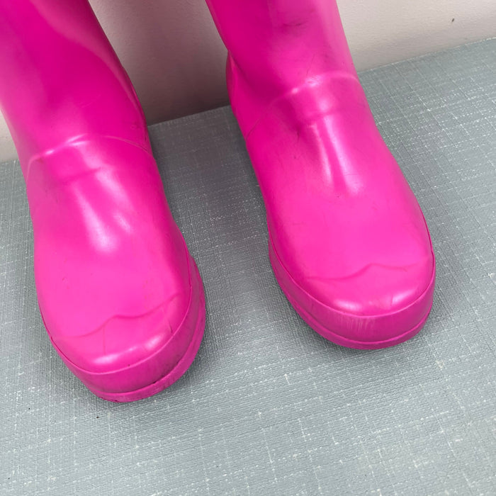 Hunter Kids Original Gloss Tall Rain Boots Pink 3