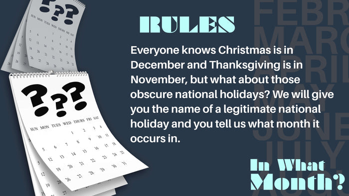 In What Month?