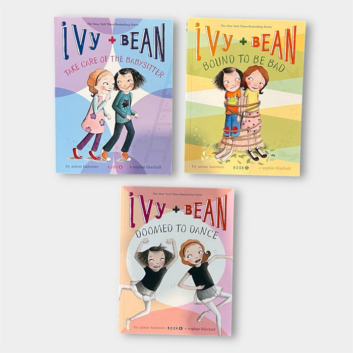 Ivy and Bean 3 Chapter Book Lot #4-6 Annie Barrows