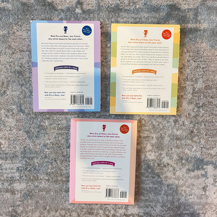 Ivy and Bean 3 Chapter Book Lot #4-6 Annie Barrows