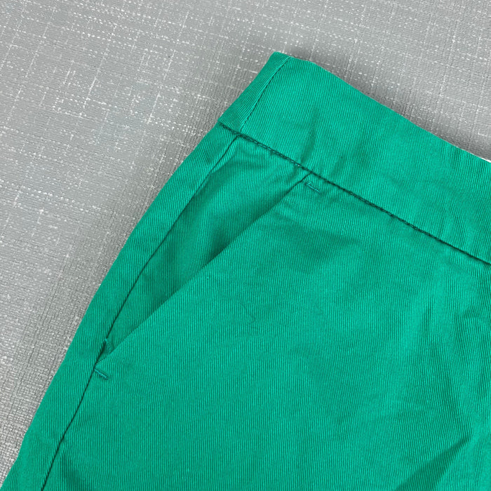 J. Crew Girls Green Scalloped Hem Shorts 10