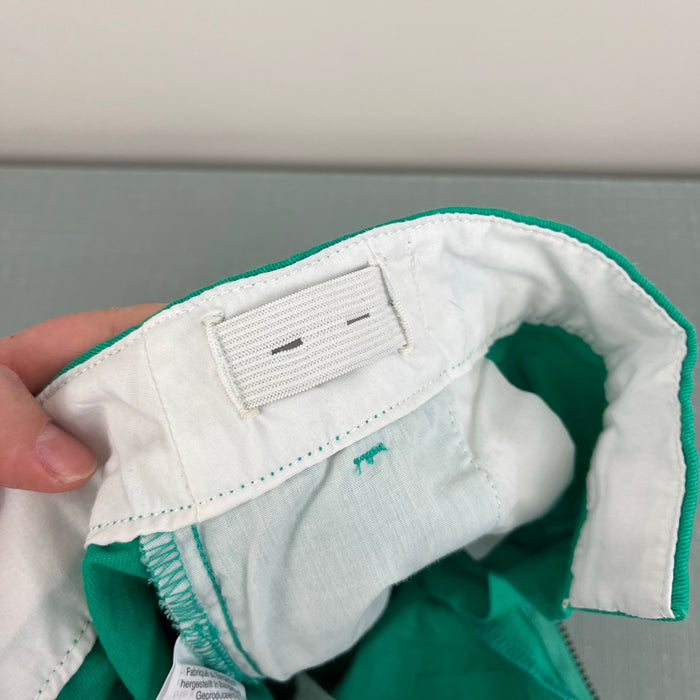 J. Crew Girls Green Scalloped Hem Shorts 10