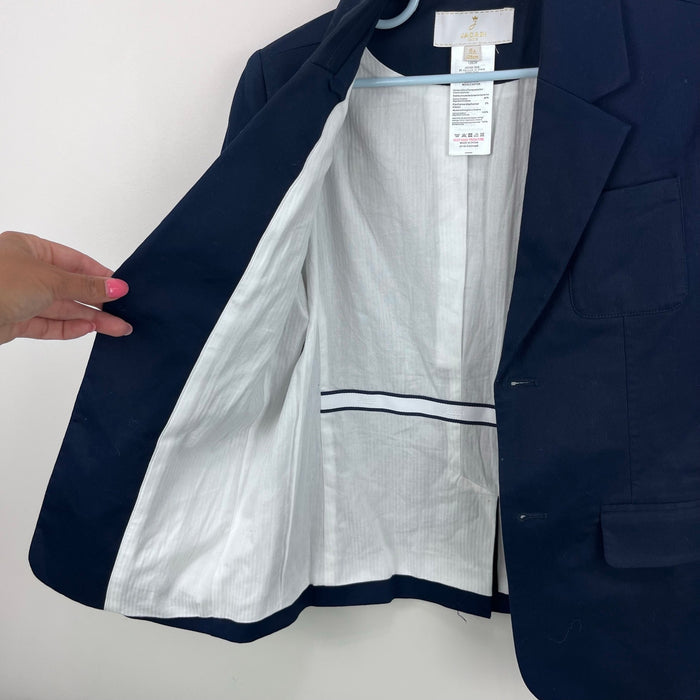Jacadi Paris Boys Navy Blue Suit Jacket 8