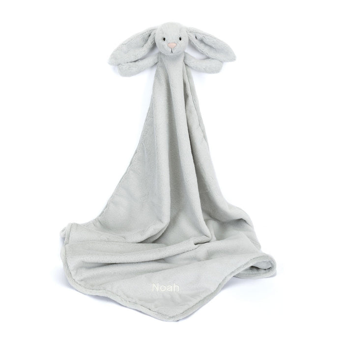 Jellycat Bashful Silver Bunny Blankie