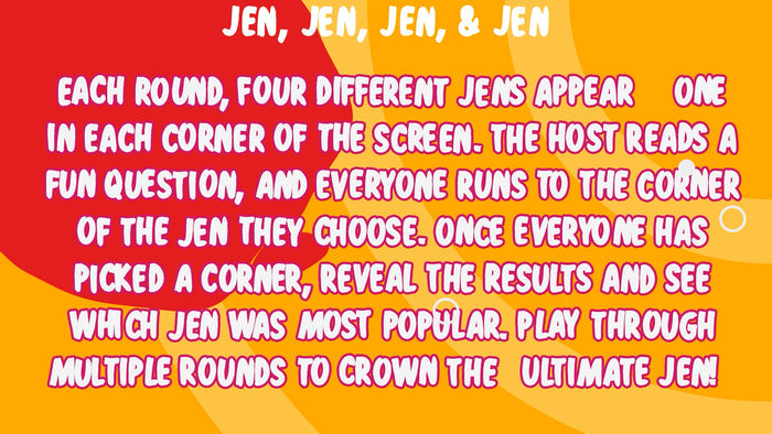 Jen, Jen, Jen & Jen