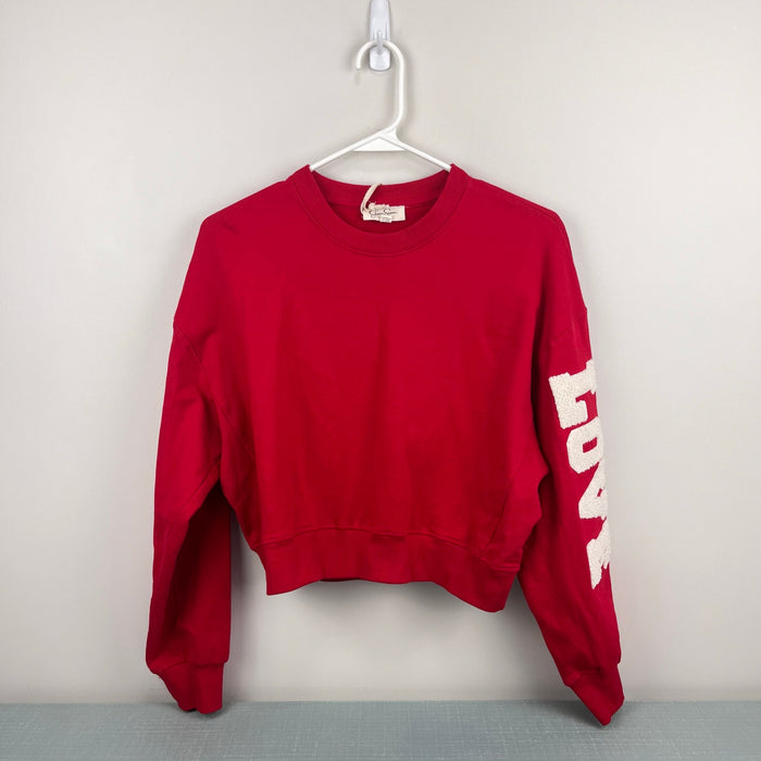 Jessica Simpson Girls Love Fleece Long Sleeve Sweatshirt XL 14-16 NWT