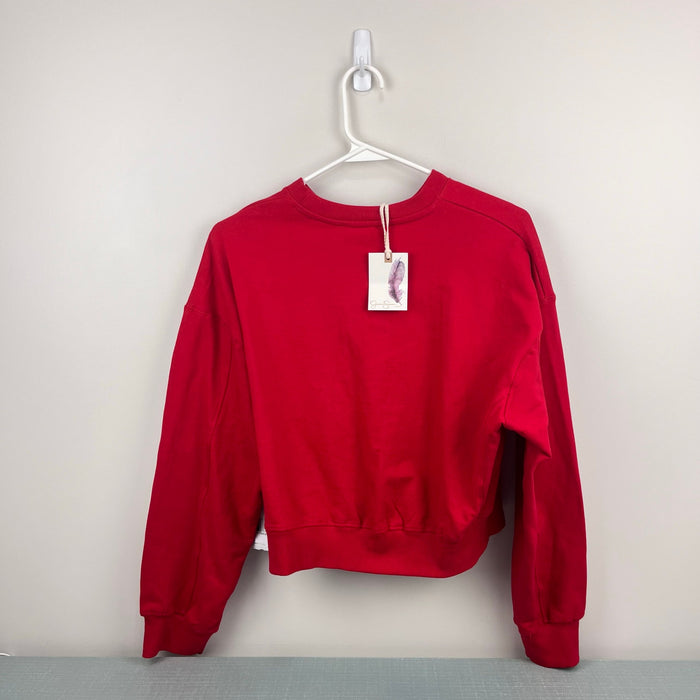 Jessica Simpson Girls Love Fleece Long Sleeve Sweatshirt XL 14-16 NWT