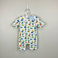 JoJo Maman Bebe Safari Romper Shortall 0-3 Months NWT