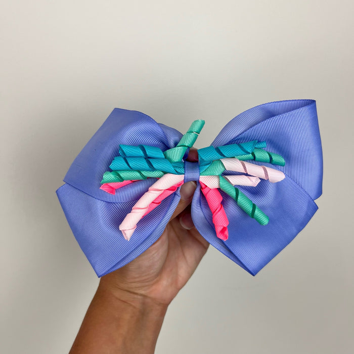 JoJo Unicorn Hair Bow Bundle Pink Purple