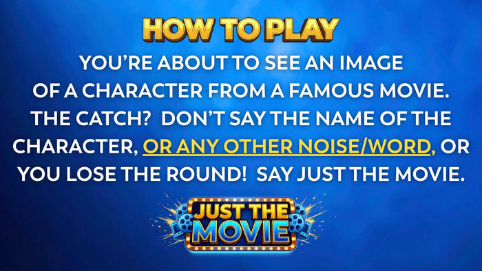 Just Say The Movie - Family Movies Edition