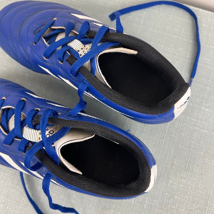 Adidas Kids' Goletto FG Soccer Cleats Blue White 1