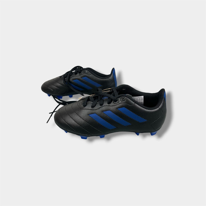 Adidas Kids' Goletto VIII FG Soccer Cleats Black Blue 2 NWT
