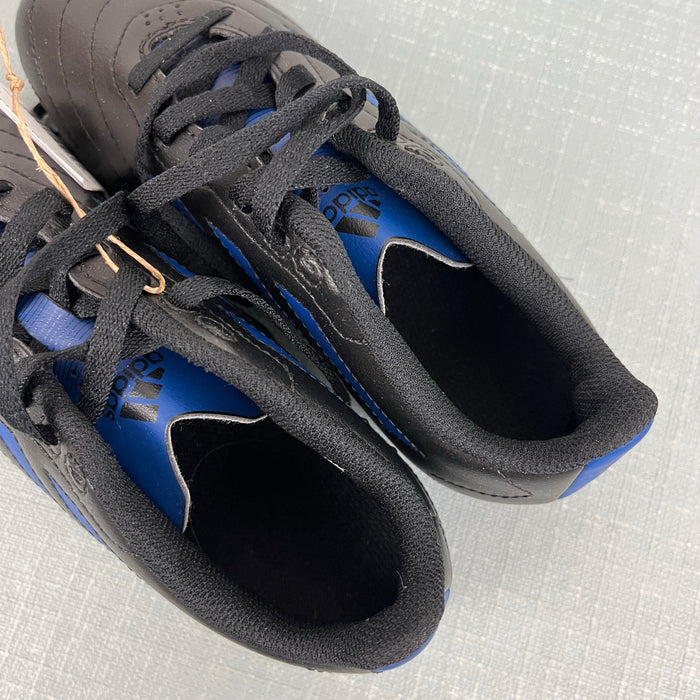 Adidas Kids' Goletto VIII FG Soccer Cleats Black Blue 2 NWT