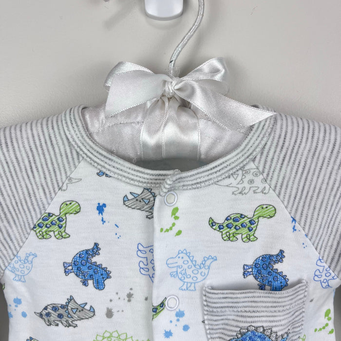 Kissy Kissy Dinosaur Footie Coverall Newborn