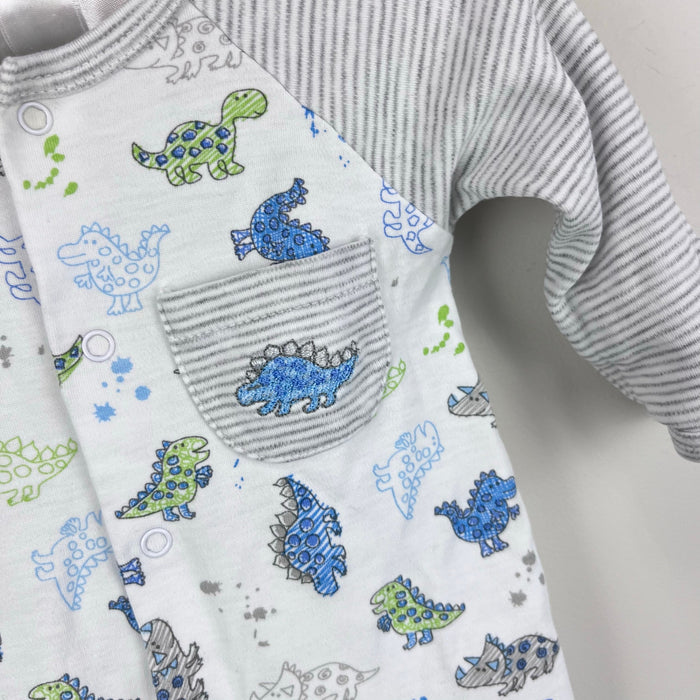 Kissy Kissy Dinosaur Footie Coverall Newborn