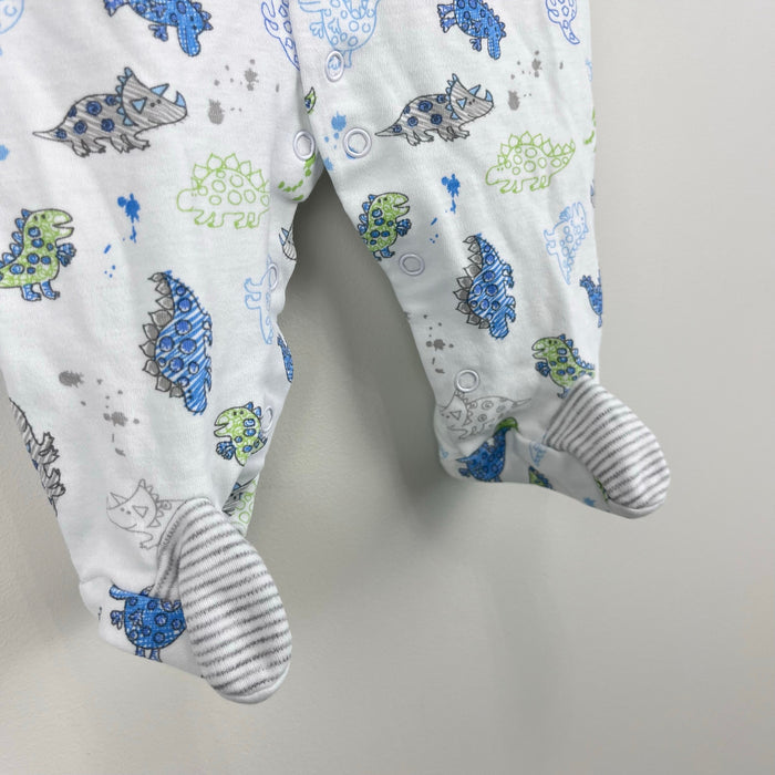 Kissy Kissy Dinosaur Footie Coverall Newborn