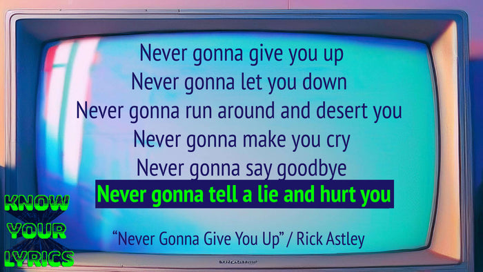 Know Your Lyrics