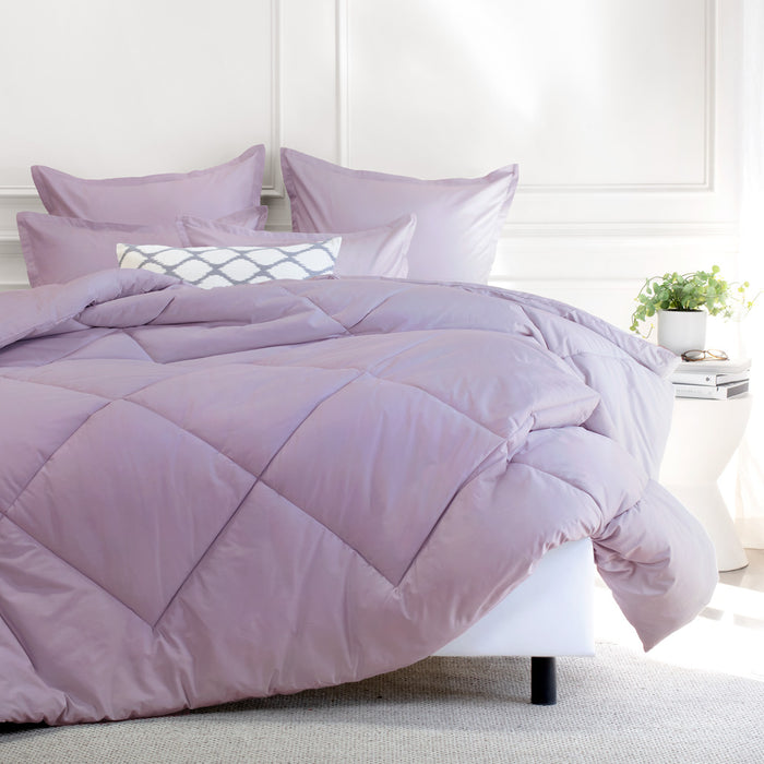 Lilac Flange Euro Sham