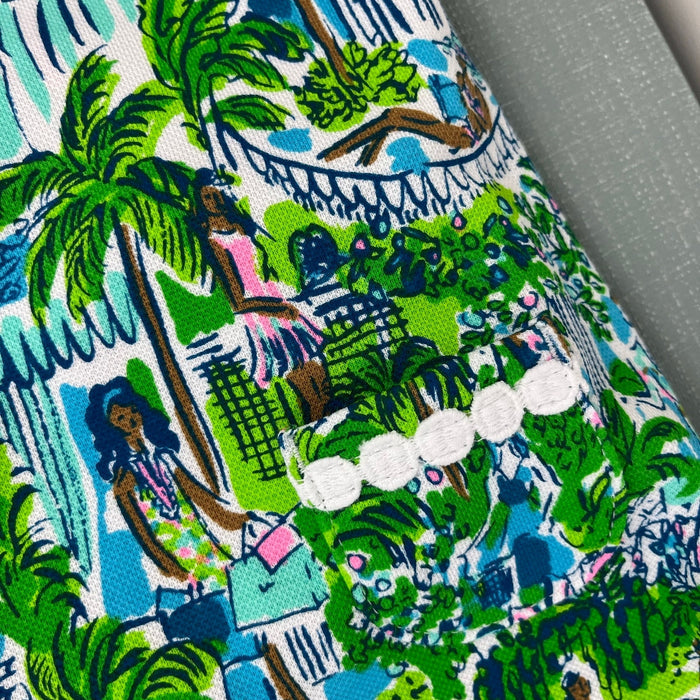 Lilly Pulitzer Baby Knit Shift Dress Sprout Green on Holiday 12-18 Months NWT