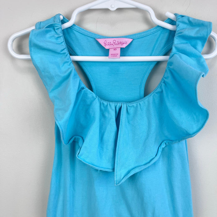 Lilly Pulitzer Girls Little Loranna Dress Multi Elephant Ears 10