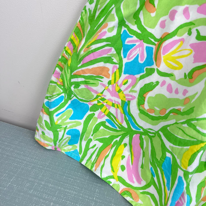 Lilly Pulitzer Girls Little Loranna Dress Multi Elephant Ears 10