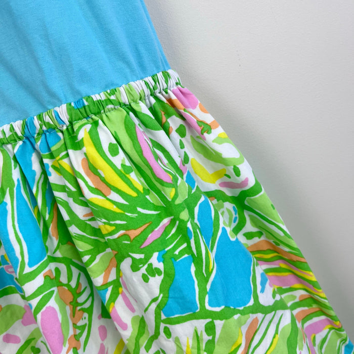 Lilly Pulitzer Girls Little Loranna Dress Multi Elephant Ears 10